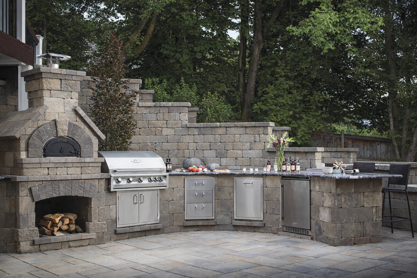 Outdoor kitchen masonry in Salinas, CA